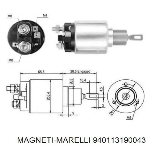  940113190043 Magneti Marelli