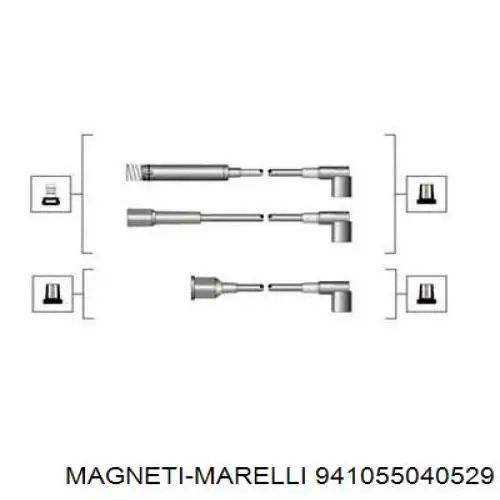 941055040529 Magneti Marelli высоковольтные провода