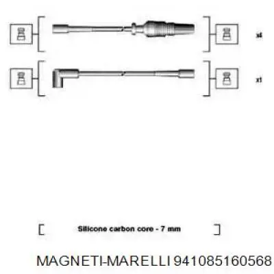 Высоковольтные провода 941085160568 Magneti Marelli