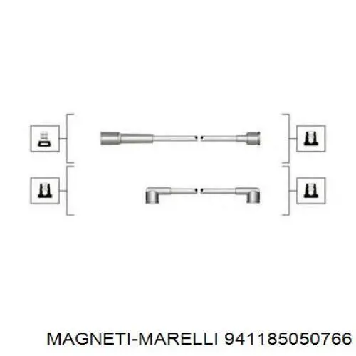 Высоковольтные провода 941185050766 Magneti Marelli