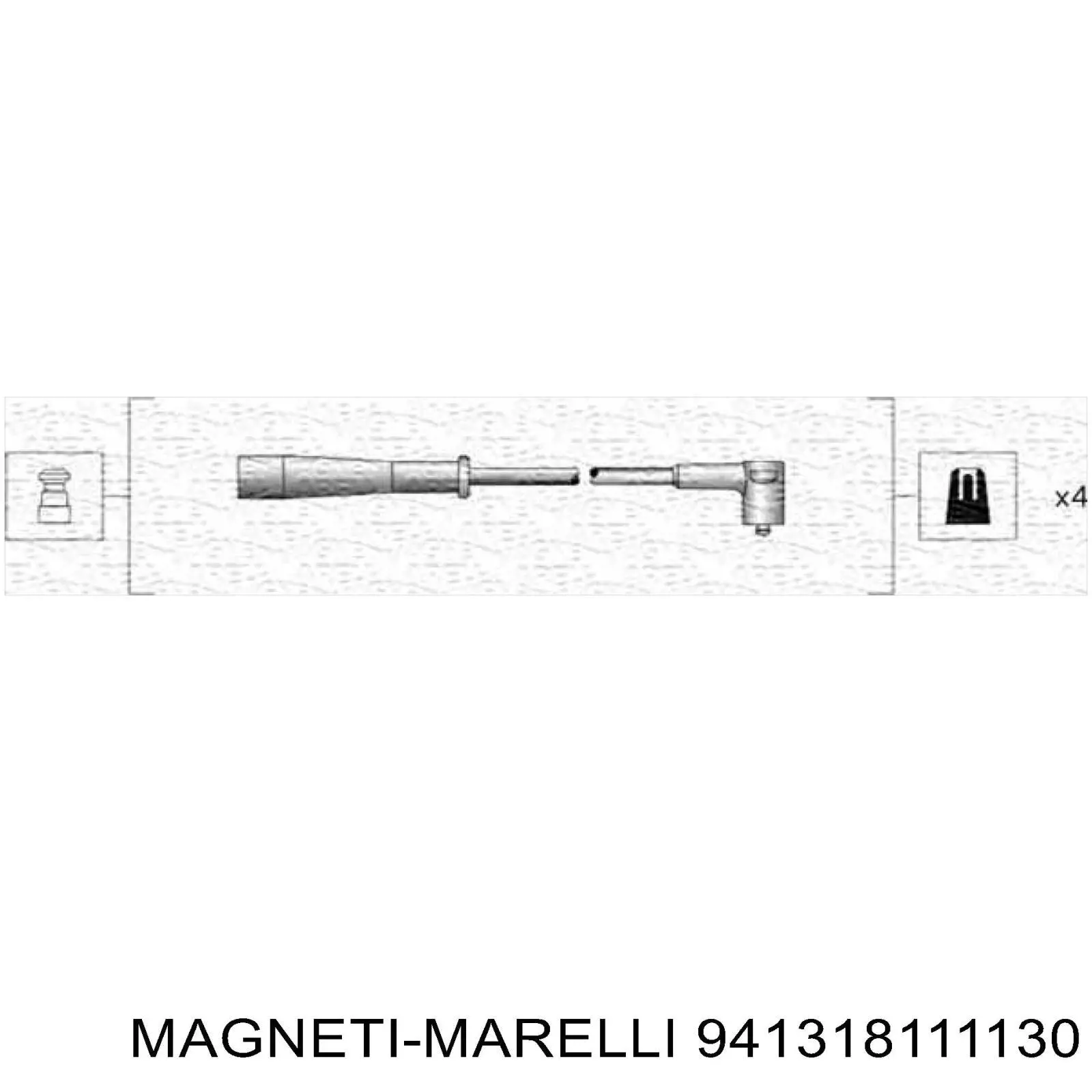 941318111130 Magneti Marelli высоковольтные провода