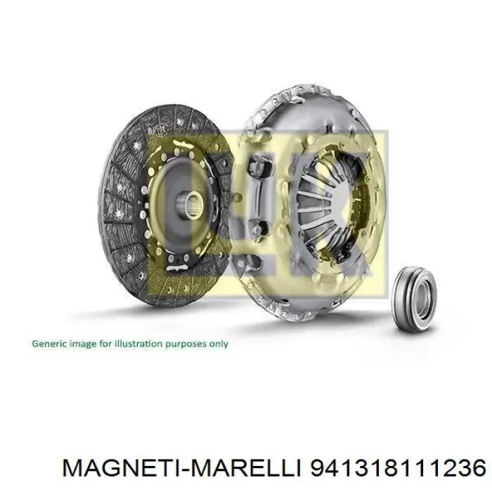 Высоковольтные провода 941318111236 Magneti Marelli