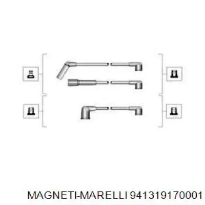 941319170001 Magneti Marelli высоковольтные провода