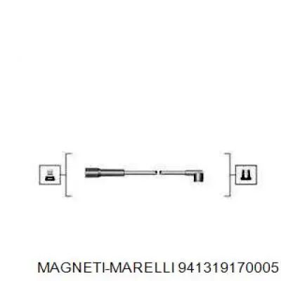 Высоковольтные провода 941319170005 Magneti Marelli