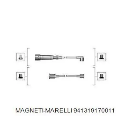 941319170011 Magneti Marelli высоковольтные провода