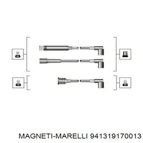 Купить 941319170013 Magneti Marelli Провода высокого напряжения