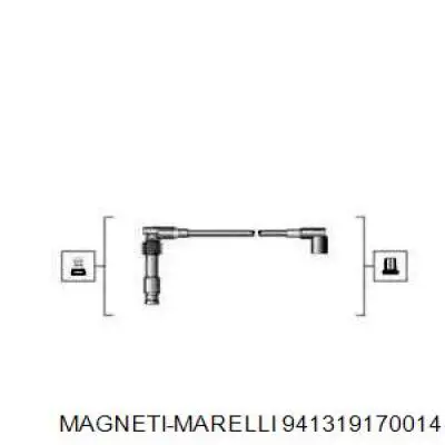 Высоковольтные провода 941319170014 Magneti Marelli