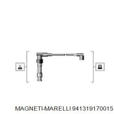 Высоковольтные провода 941319170015 Magneti Marelli