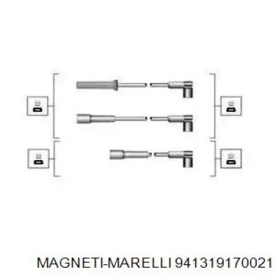 Высоковольтные провода 941319170021 Magneti Marelli