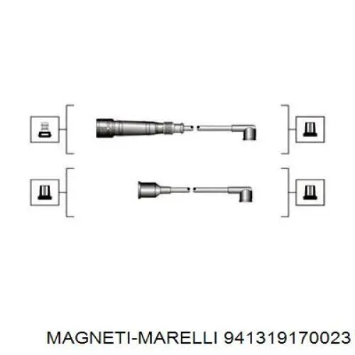941319170023 Magneti Marelli Провода высоковольтные