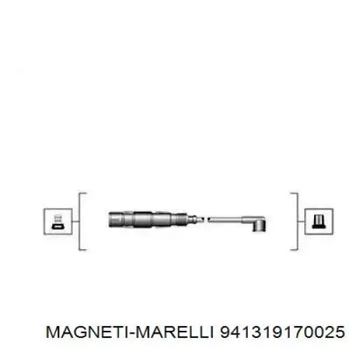 Высоковольтные провода 941319170025 Magneti Marelli