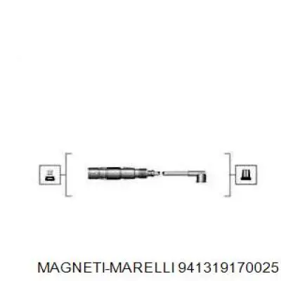 Купить 941319170025 Magneti Marelli Провода высокого напряжения