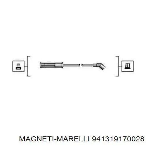 941319170028 Magneti Marelli высоковольтные провода