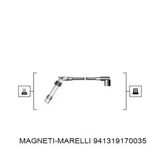 941319170035 Magneti Marelli высоковольтные провода
