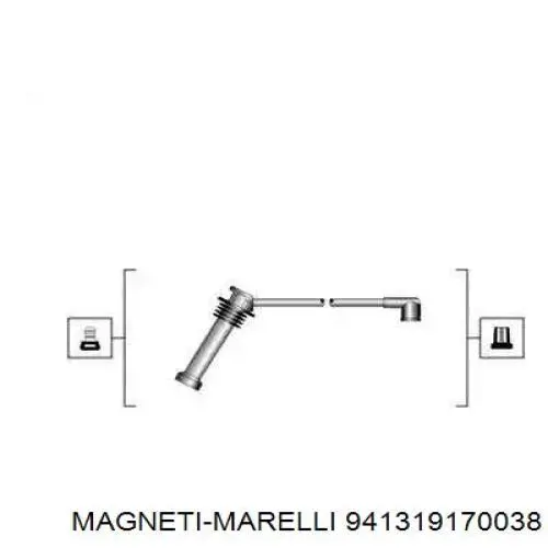 941319170038 Magneti Marelli высоковольтные провода