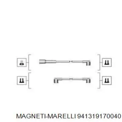 Высоковольтные провода 941319170040 Magneti Marelli