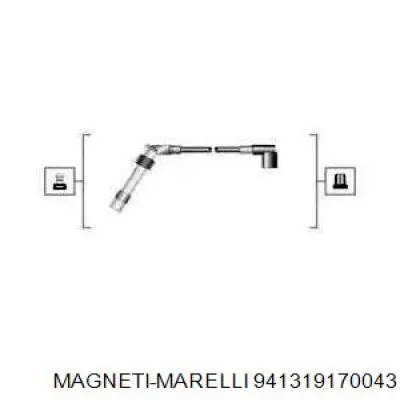 Высоковольтные провода 941319170043 Magneti Marelli