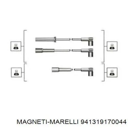 Купить 941319170044 Magneti Marelli Провода высокого напряжения