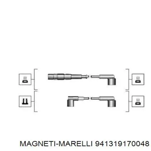 Высоковольтные провода 941319170048 Magneti Marelli