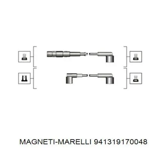 Купить 941319170048 Magneti Marelli Провода высокого напряжения