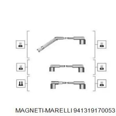 Провода зажигания Magneti Marelli 941319170053 цена, от 23.91 USD