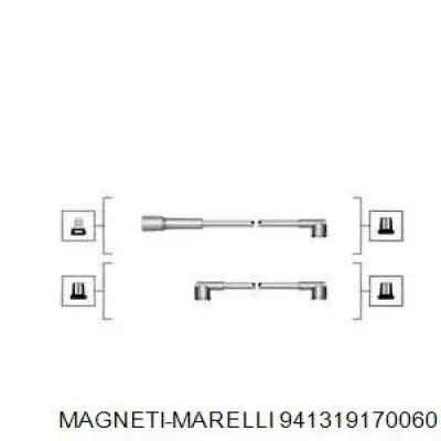 Высоковольтные провода 941319170060 Magneti Marelli