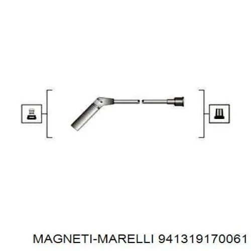 Купить 941319170061 Magneti Marelli Провода высокого напряжения
