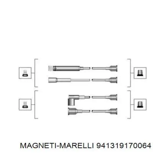 941319170064 Magneti Marelli высоковольтные провода