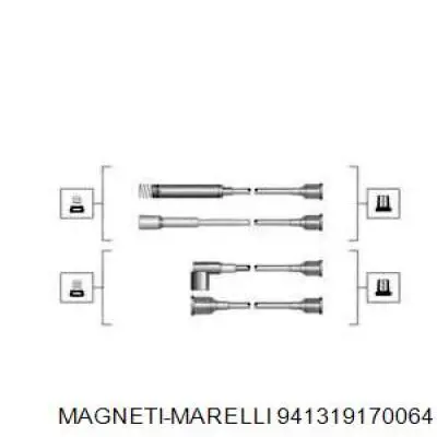 Провода зажигания Magneti Marelli 941319170064 цена, от 14.42 USD