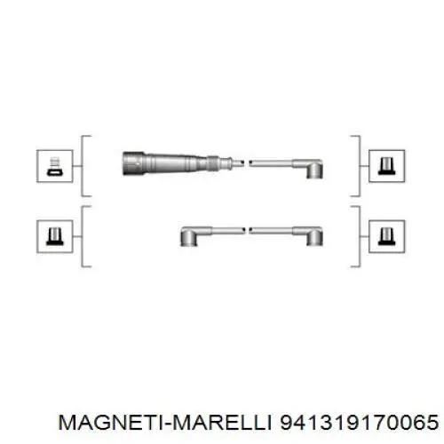 Провода зажигания Magneti Marelli 941319170065 цена, от 24.51 USD