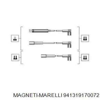 941319170072 Magneti Marelli высоковольтные провода