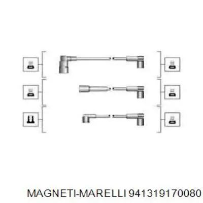 Высоковольтные провода 941319170080 Magneti Marelli