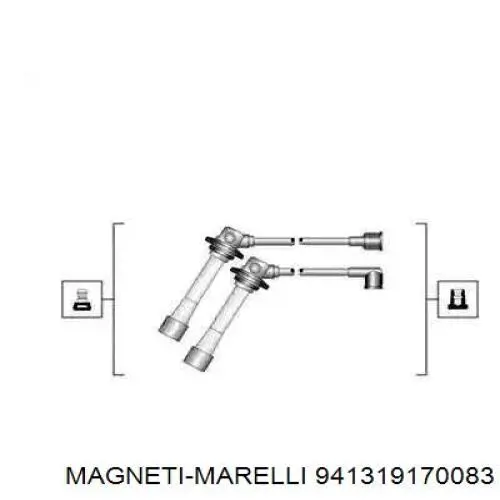 941319170083 Magneti Marelli высоковольтные провода