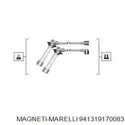 Купить 941319170083 Magneti Marelli Провода высокого напряжения