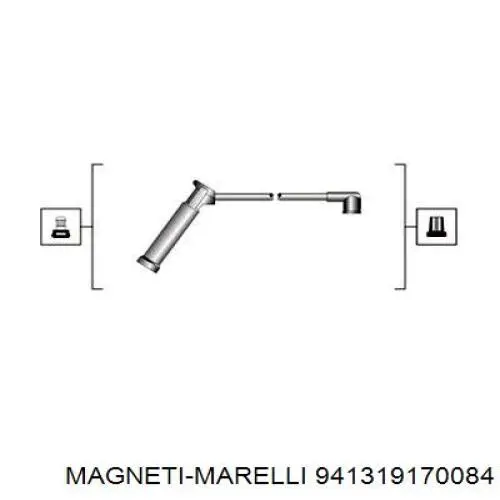 Купить 941319170084 Magneti Marelli Провода высокого напряжения