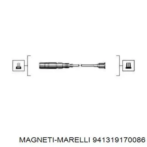 941319170086 Magneti Marelli высоковольтные провода