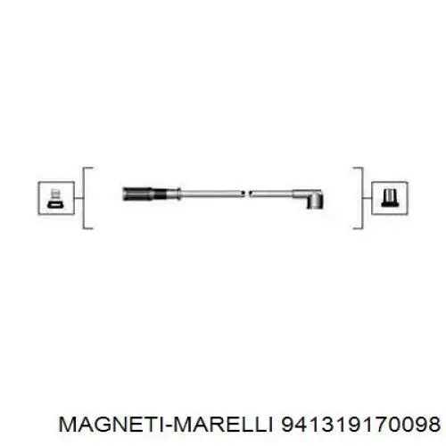 941319170098 Magneti Marelli высоковольтные провода