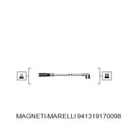 Дріт високовольтні, комплект 941319170098 Magneti Marelli