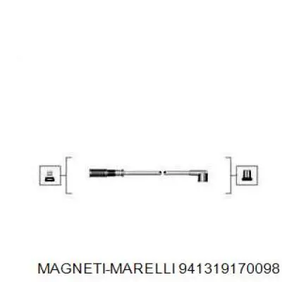 Дріт високовольтний, комплект 941319170098 Magneti Marelli