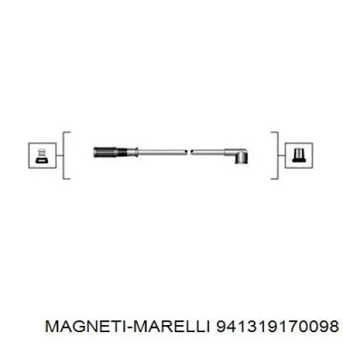 Купить 941319170098 Magneti Marelli Провода высокого напряжения