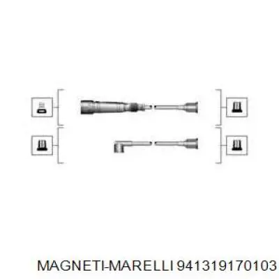 941319170103 Magneti Marelli высоковольтные провода