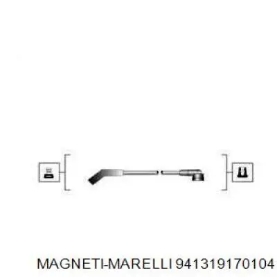 Высоковольтные провода 941319170104 Magneti Marelli