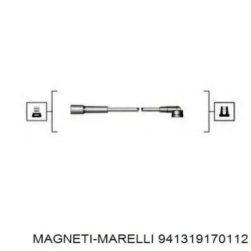 Купить 941319170112 Magneti Marelli Провода высокого напряжения