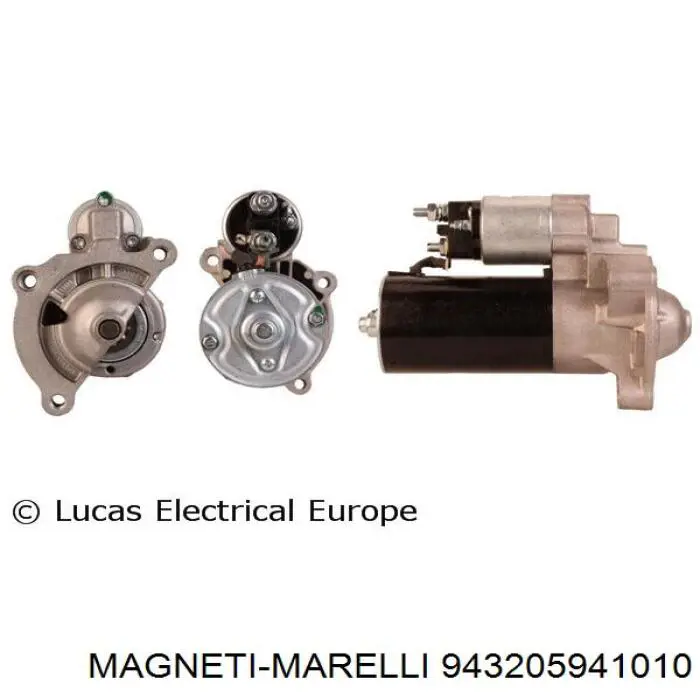 Motor de arranque 943205941010 Magneti Marelli