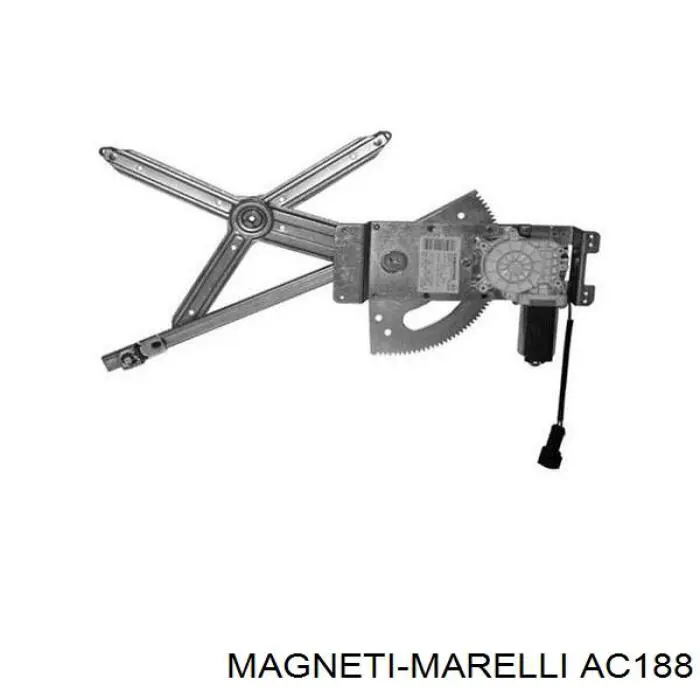 AC188 Magneti Marelli mecanismo de acionamento de vidro da porta dianteira direita