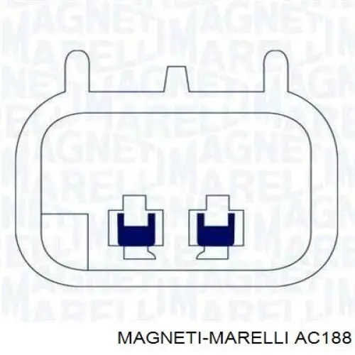 Стеклоподъемник передней правой двери AC188 Magneti Marelli