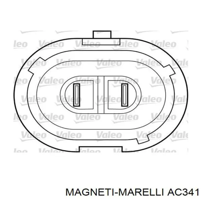 Mecanismo de elevalunas, puerta delantera izquierda AC341 Magneti Marelli