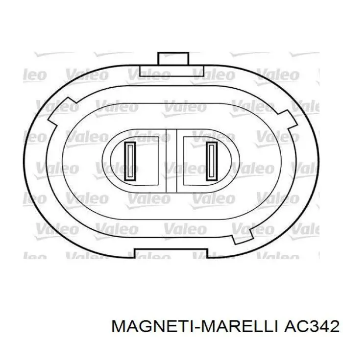 Механизм стеклоподъемника двери передней правой AC342 Magneti Marelli