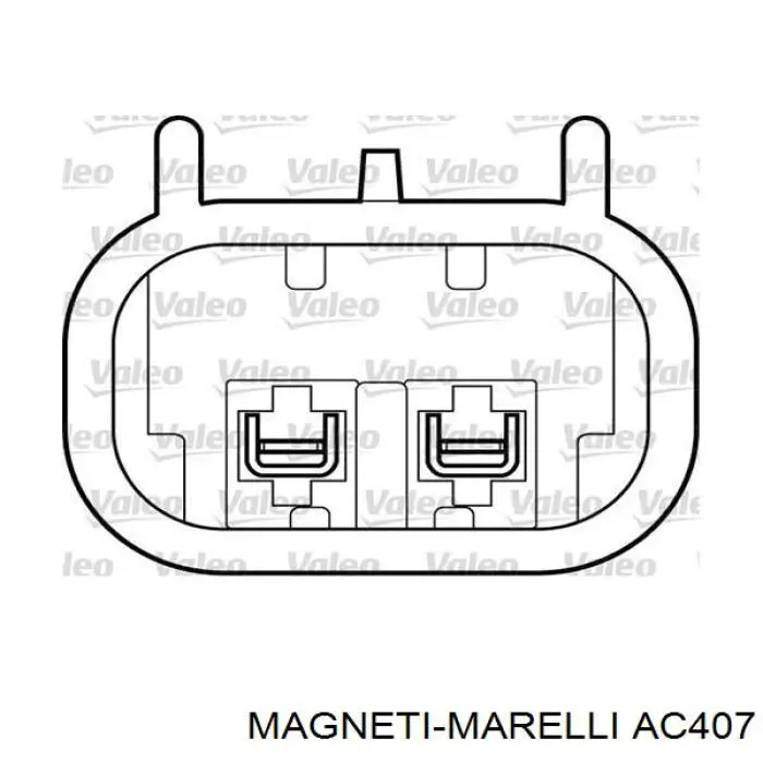 Mecanismo de elevalunas, puerta delantera izquierda AC407 Magneti Marelli