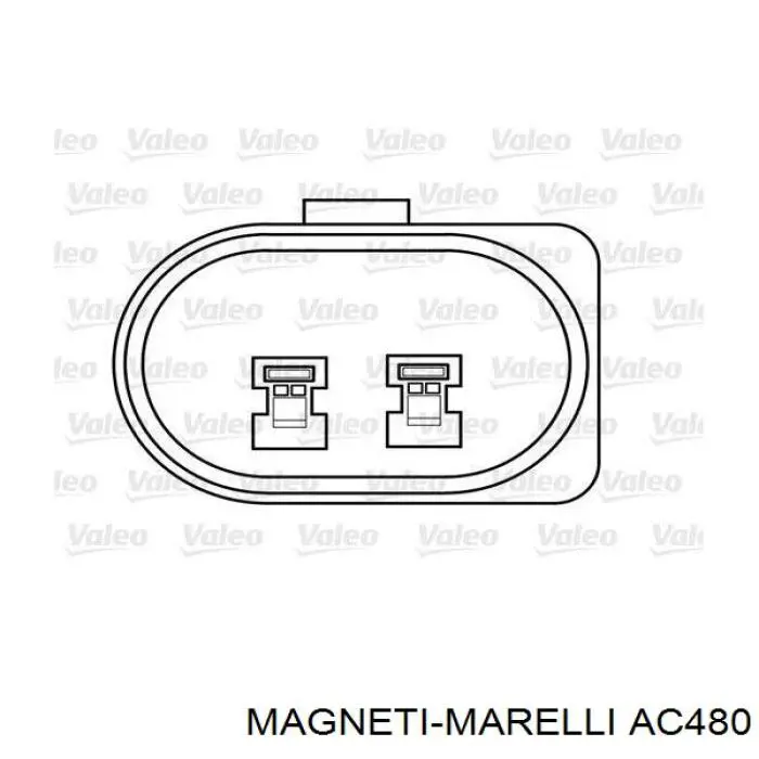 Механизм стеклоподъемника двери передней правой AC480 Magneti Marelli